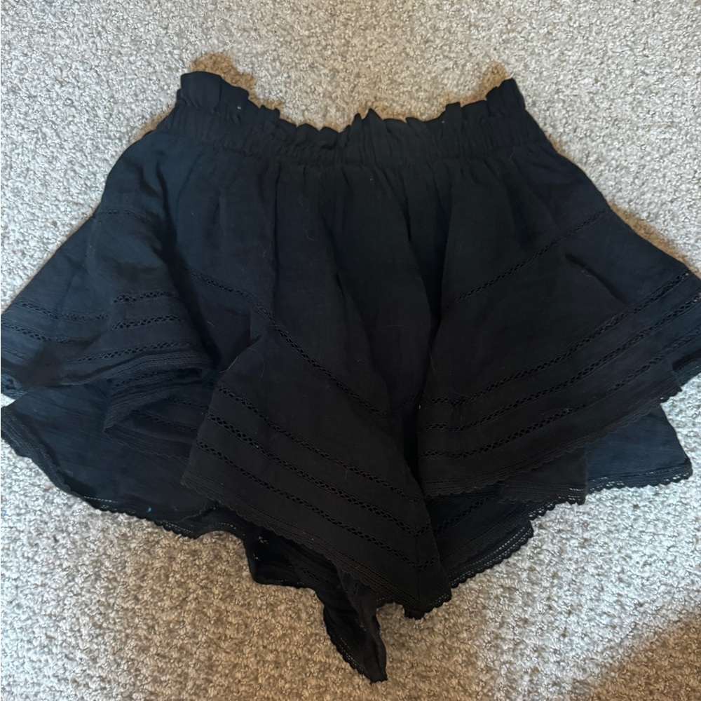 Black aerie skort